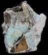 Sky-Blue, Botryoidal Aragonite Formation - China #63915-4